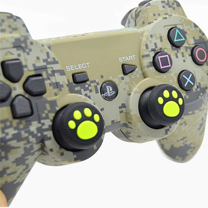 4 PCS Cute Cat Paw Silicone Protective Cover for PS4 / PS3 / PS2 / XBOX360 / XBOXONE / WIIU Gamepad Joystick(Green) - Cases by buy2fix | Online Shopping UK | buy2fix