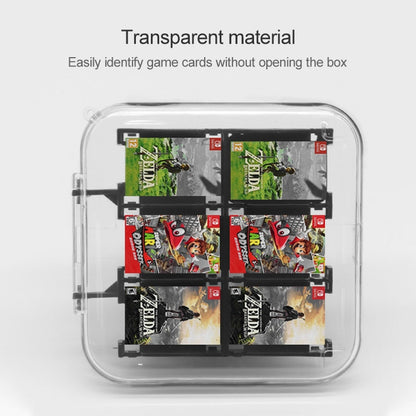 12 in 1 Box Memory Card Holder Box for Nintendo Switch(Silver) - Bags by buy2fix | Online Shopping UK | buy2fix