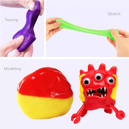 DIY Plasticine Slime Sensitive Temperature Discoloration Mud Stress Reducer Anti-Anxiety Toy Color Putty Magic Clay Education Toys for Kids and Adults, Iron Box Size: 6x2.5cm - Toys & Hobbies by buy2fix | Online Shopping UK | buy2fix