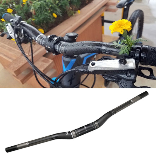 TOSEEK Full Carbon Fiber Road Bike Bent Handlebar, Size: 600mm (Matte) - Outdoor & Sports by TOSEEK | Online Shopping UK | buy2fix
