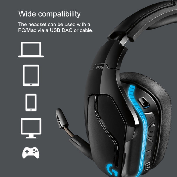 Logitech G933S Wireless Wired Dual-mode EarphoneDolby 7.1 Stereo Noise Reduction Competition Gaming Headset - Multimedia Headset by Logitech | Online Shopping UK | buy2fix