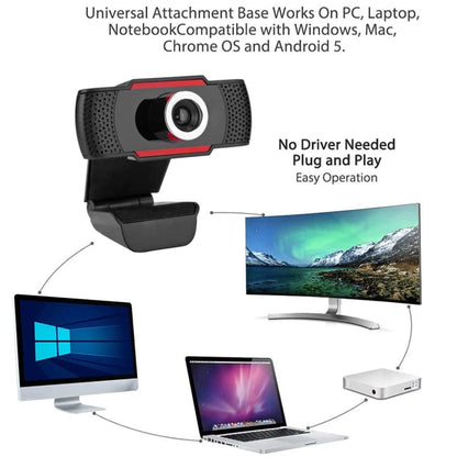 A720 720P USB Camera Webcam with Microphone -  by buy2fix | Online Shopping UK | buy2fix