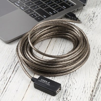 USB 2.0 Active Extension Cable, Length: 15m - USB Cable by buy2fix | Online Shopping UK | buy2fix