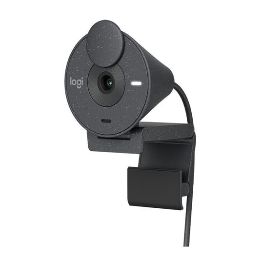 Logitech Brio 300 2MP 1080P Full HD IP Camera with Noise Reduction Microphone (Black) -  by Logitech | Online Shopping UK | buy2fix