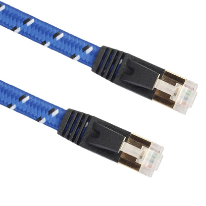 5m Gold Plated CAT-7 10 Gigabit Ethernet Ultra Flat Patch Cable for Modem Router LAN Network, Built with Shielded RJ45 Connector - Lan Cable and Tools by buy2fix | Online Shopping UK | buy2fix