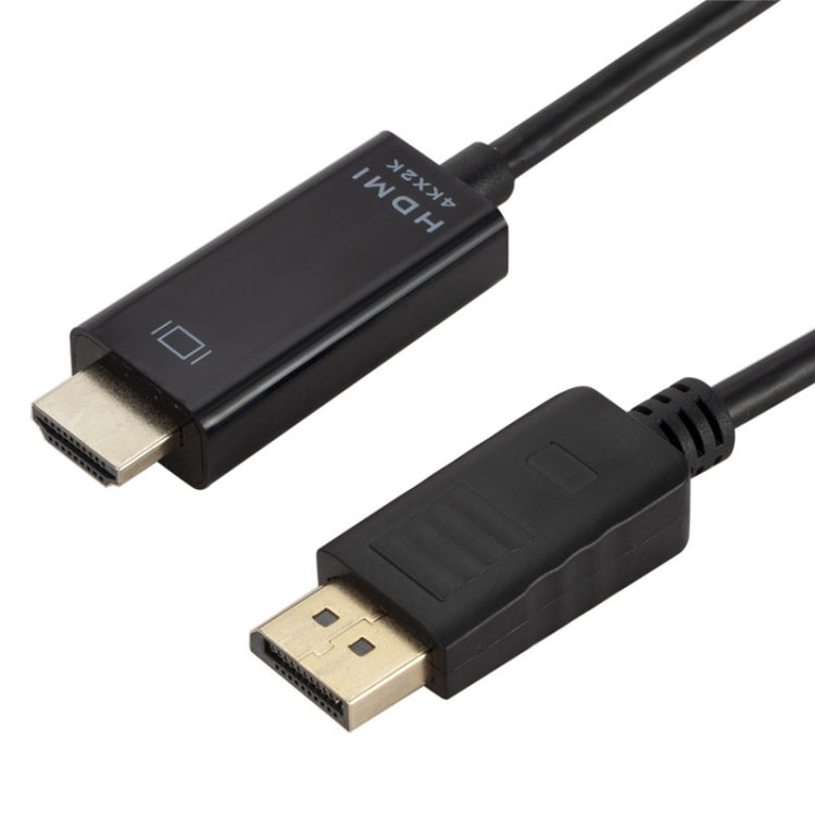 4K x 2K DP to HDMI Converter Cable, Cable Length: 1.8m(Black) -  by buy2fix | Online Shopping UK | buy2fix