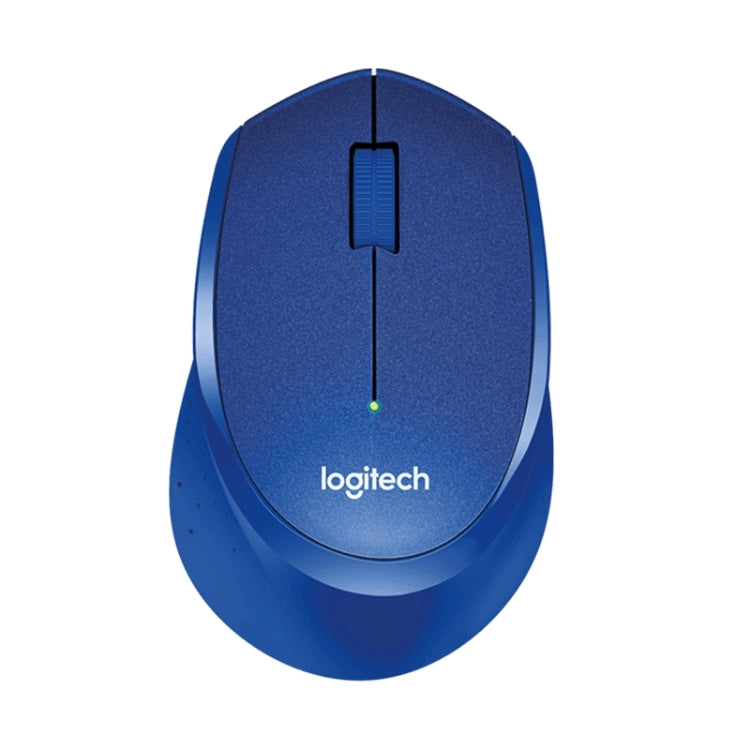 Logitech M330 Wireless Optical Mute Mouse with Micro USB Receiver (Blue) - Computer & Networking by Logitech | Online Shopping UK | buy2fix