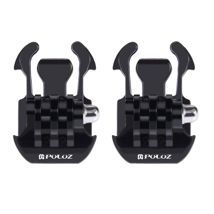 2 PCS PULUZ Horizontal Surface Quick Release Buckle for GoPro Hero11 Black / HERO10 Black /9 Black /8 Black /7 /6 /5 /5 Session /4 Session /4 /3+ /3 /2 /1, DJI Osmo Action and Other Action Cameras - DJI & GoPro Accessories by PULUZ | Online Shopping UK | buy2fix