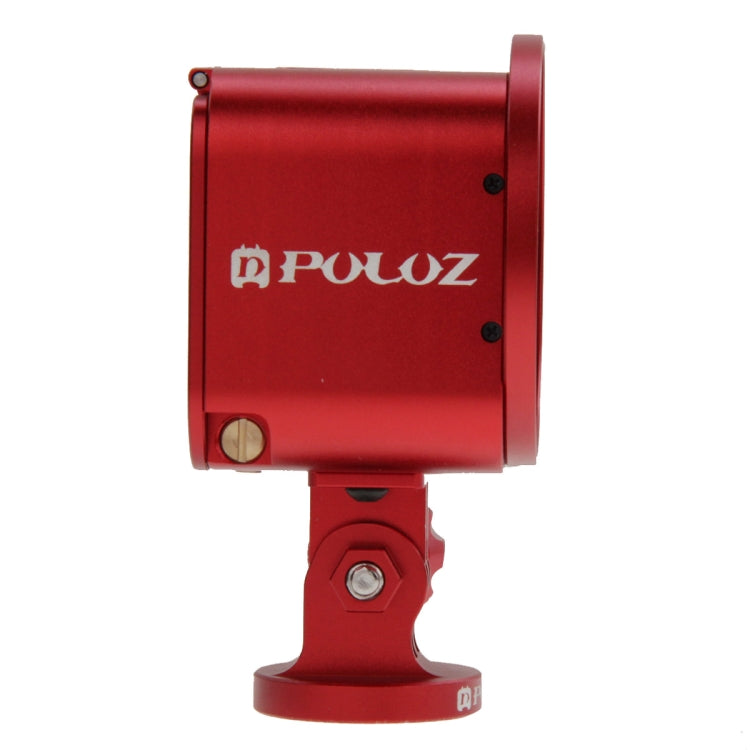 PULUZ Housing Shell CNC Aluminum Alloy Protective Cage Kit with Metal Wrench & Lens Cap & Screw & Tripod Adapter for GoPro HERO5 Session /HERO4 Session /HERO Session(Red) - DJI & GoPro Accessories by PULUZ | Online Shopping UK | buy2fix