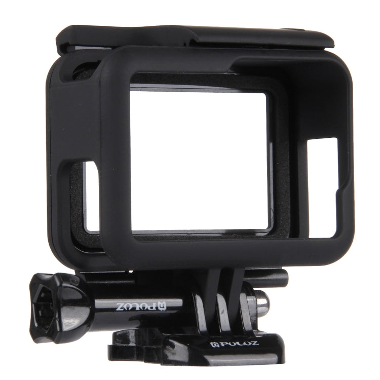 PULUZ ABS Plastic Housing Shell Frame Mount Protective Case Cage with Pedestal and Long Screw for GoPro HERO(2018) /7 Black /6 /5 - DJI & GoPro Accessories by PULUZ | Online Shopping UK | buy2fix