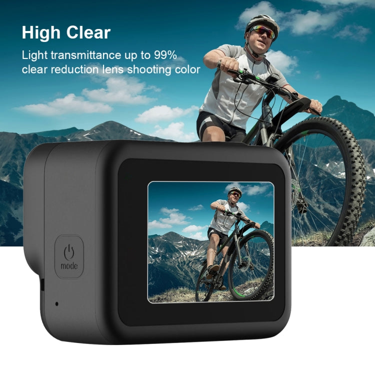 PULUZ for GoPro HERO8 Black Lens + LCD Display 9H 2.5D Tempered Glass Film - DJI & GoPro Accessories by PULUZ | Online Shopping UK | buy2fix