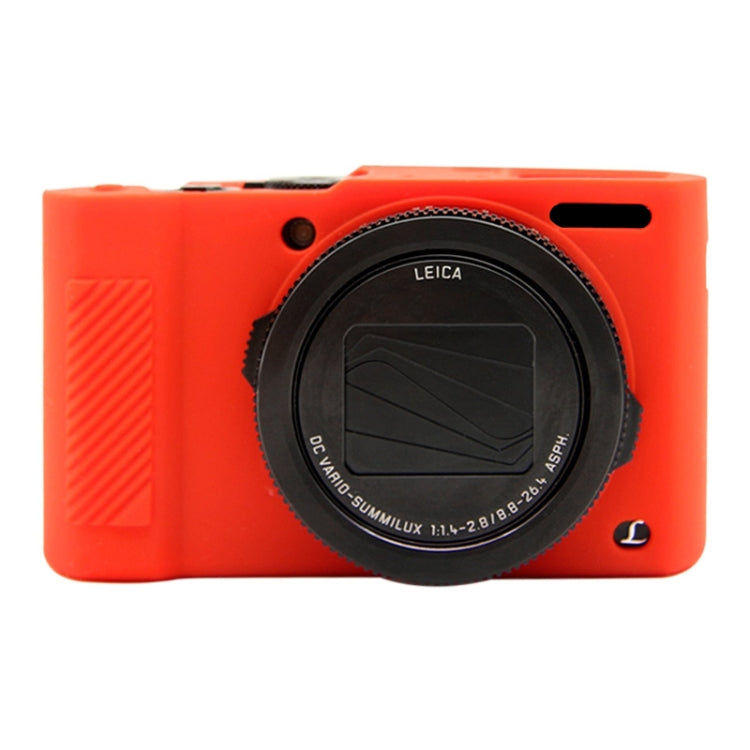 PULUZ Soft Silicone Protective Case for Panasonic Lumix  LX10(Red) - Camera Accessories by buy2fix | Online Shopping UK | buy2fix