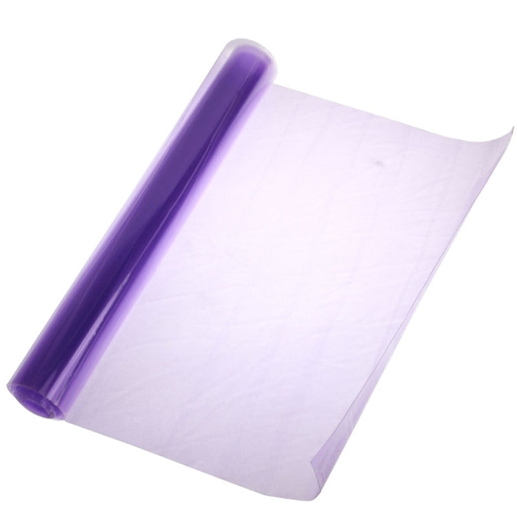 Protective Decoration Bright Surface Car Light Membrane /Lamp Sticker, Size: 195cm x 30cm(Purple) - Auto Film by buy2fix | Online Shopping UK | buy2fix