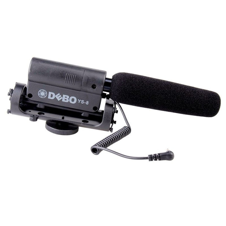 DEBO YS-8 Professional Photography Interview Dedicated Microphone for DSLR & DV Camcorder - Consumer Electronics by DEBO | Online Shopping UK | buy2fix