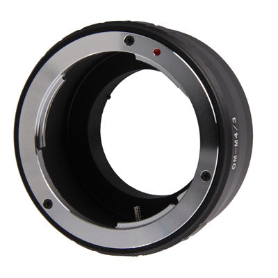 OM-M4/3 Lens Mount Stepping Ring(Black) - Camera Accessories by buy2fix | Online Shopping UK | buy2fix