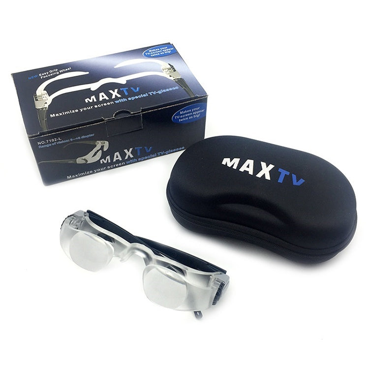 7012L 2.1X TV Magnification Glasses for Hyperopia People (Range of Vision: 0 to +300 Degrees)(Black) - Consumer Electronics by buy2fix | Online Shopping UK | buy2fix