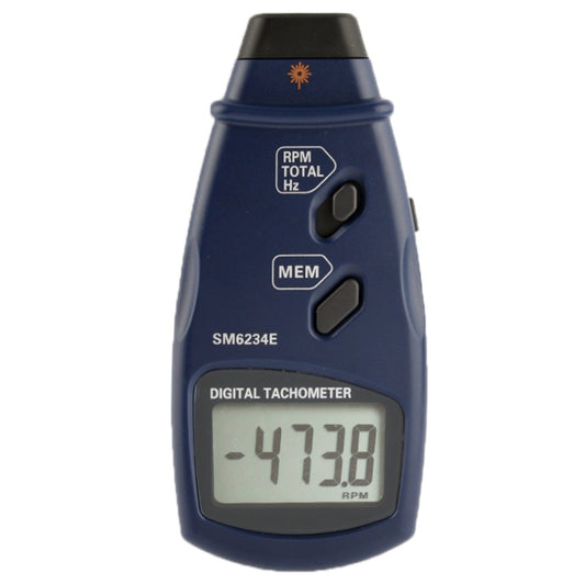 Digital Laser Photo Tachometer Non Contact RPM Tach (SM6234E) - Consumer Electronics by buy2fix | Online Shopping UK | buy2fix