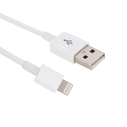 8 Pin to USB 2.0 Data / Charger Cable, CableLength: 20cm(White) - Normal Style Cable by buy2fix | Online Shopping UK | buy2fix