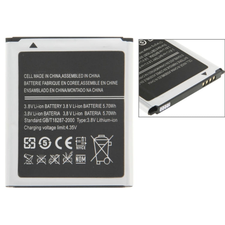 For Galaxy SIII mini / i8190 1500mAh Rechargeable Li-ion Battery - For Samsung by buy2fix | Online Shopping UK | buy2fix