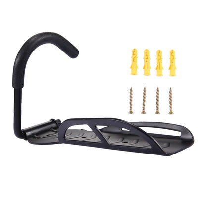 Bicycle Garage Storage Metal J Hook / Wall Mounted Hook / Bicycle Rack / Bike Display Stand(Black) - Outdoor & Sports by buy2fix | Online Shopping UK | buy2fix