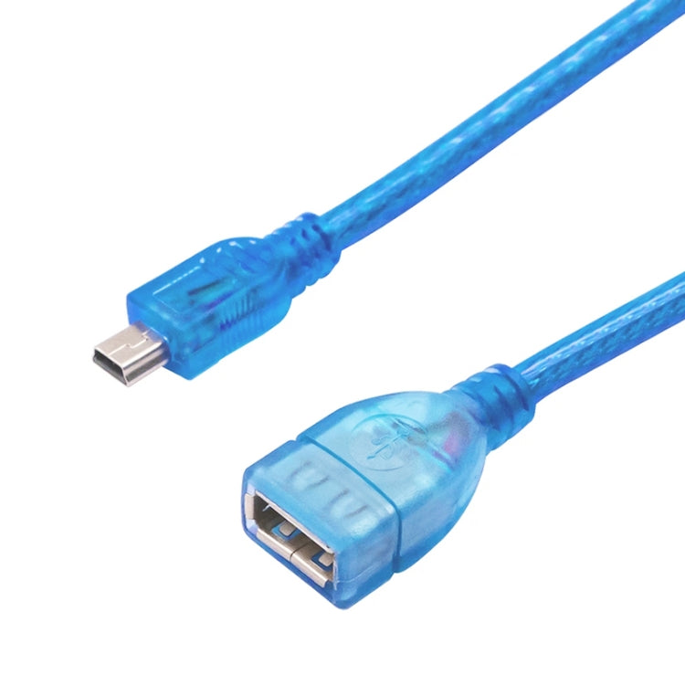 USB 2.0 AF TO mini 5pin cable, Length: 25cm - USB Cable by buy2fix | Online Shopping UK | buy2fix