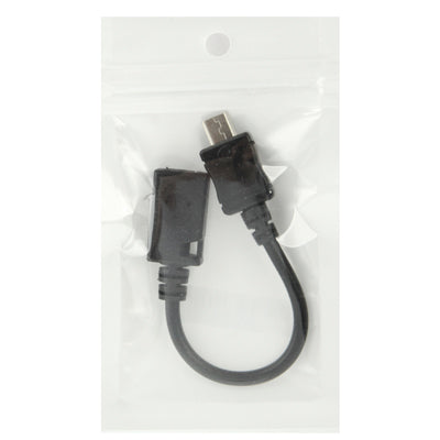 Mini USB Female to Micro USB Male Cable Adapter, Length: 13cm(Black) - USB Adapter by buy2fix | Online Shopping UK | buy2fix
