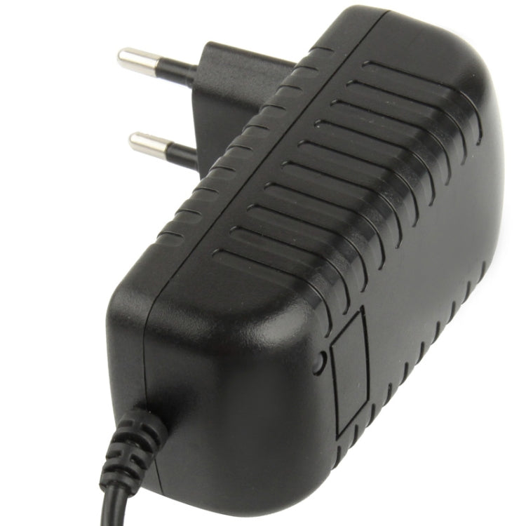 High Quality EU Plug AC 100-240V to DC 12V 2A Power Adapter, Tips: 5.5 x 2.1mm, Cable Length: 1m(Black) - Consumer Electronics by buy2fix | Online Shopping UK | buy2fix