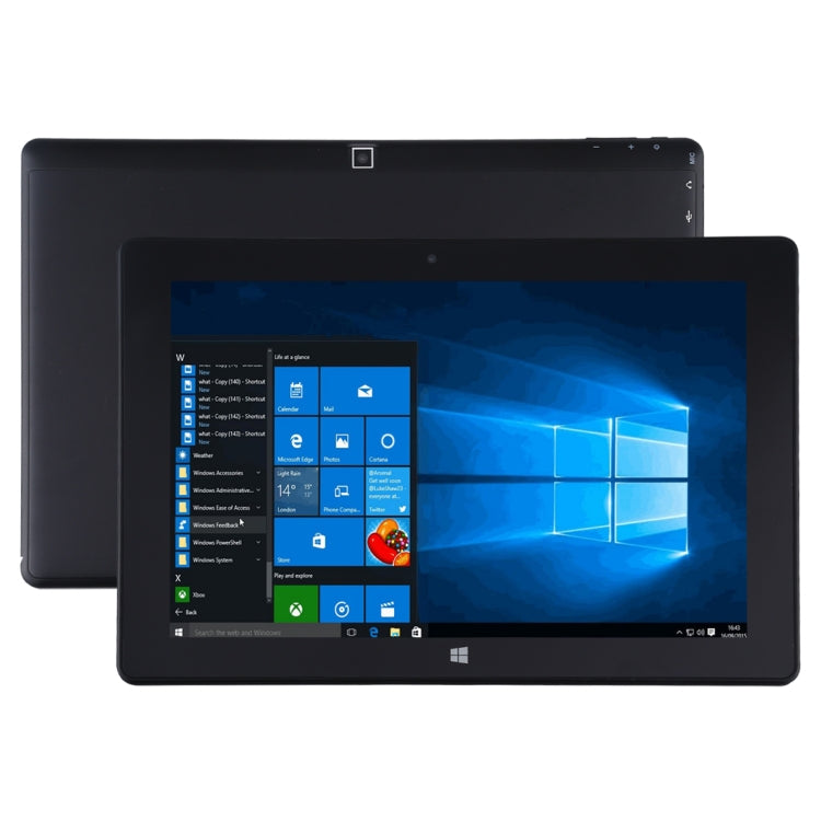 Hongsamde Tablet PC, 10.1 inch, 12GB+128GB, Windows 11 Intel Gemini Lake Celeron N4120 1.1GHz - 2.6GHz, HDMI, Bluetooth, WiFi, with Keyboard Leather Case(Black) - Other by Hongsamde | Online Shopping UK | buy2fix