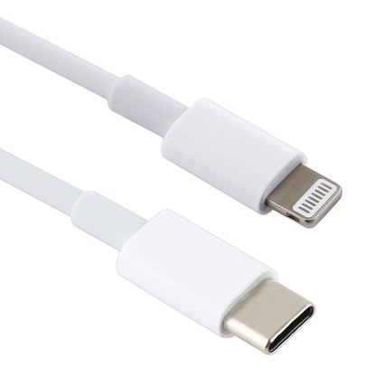 20W 9V/2A 1M USB-C / Type-C to 8 Pin PD Fast Charging Cable for iPhone, iPad, Cable Length: 1m(White) - Apple Accessories by buy2fix | Online Shopping UK | buy2fix