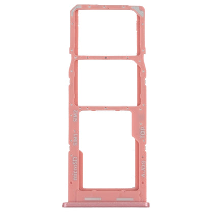 For Samsung Galaxy A04s SM-A047F Original SIM Card Tray + SIM Card Tray + Micro SD Card Tray (Pink) - Card Socket by buy2fix | Online Shopping UK | buy2fix