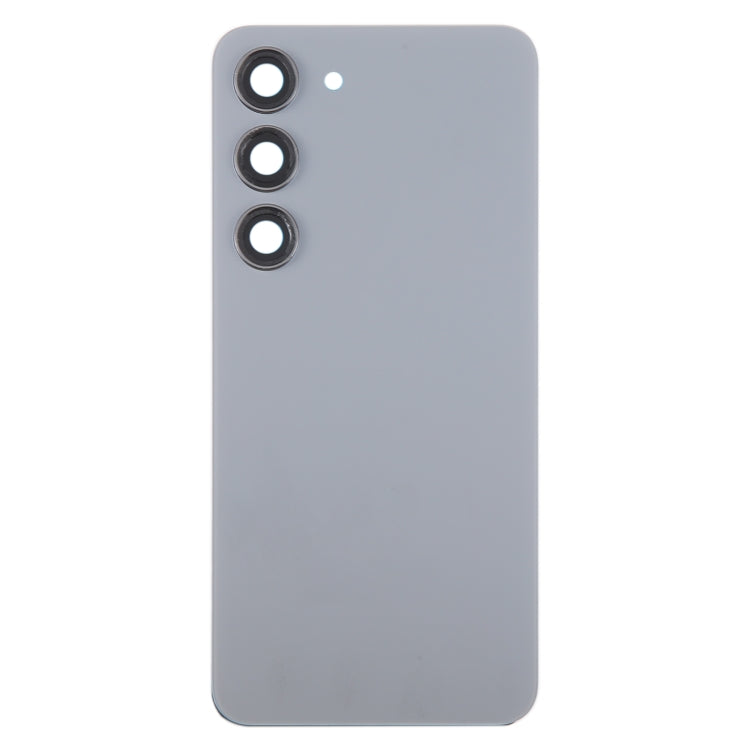 For Samsung Galaxy S23 SM-S911B OEM Glass Battery Back Cover with Camera Lens Cover(Grey) - Repair & Spare Parts by buy2fix | Online Shopping UK | buy2fix