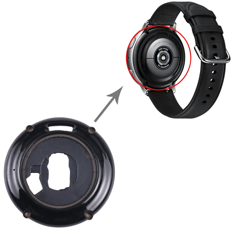 For Samsung Galaxy Watch Active2 40mm SM-R830 Original Rear Housing Cover (Black) - For Samsung by buy2fix | Online Shopping UK | buy2fix