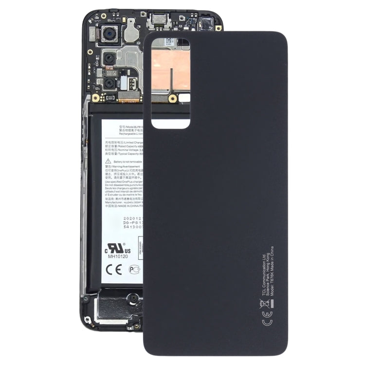 Battery Back Cover for TCL 30/30+(Black) - Repair & Spare Parts by buy2fix | Online Shopping UK | buy2fix