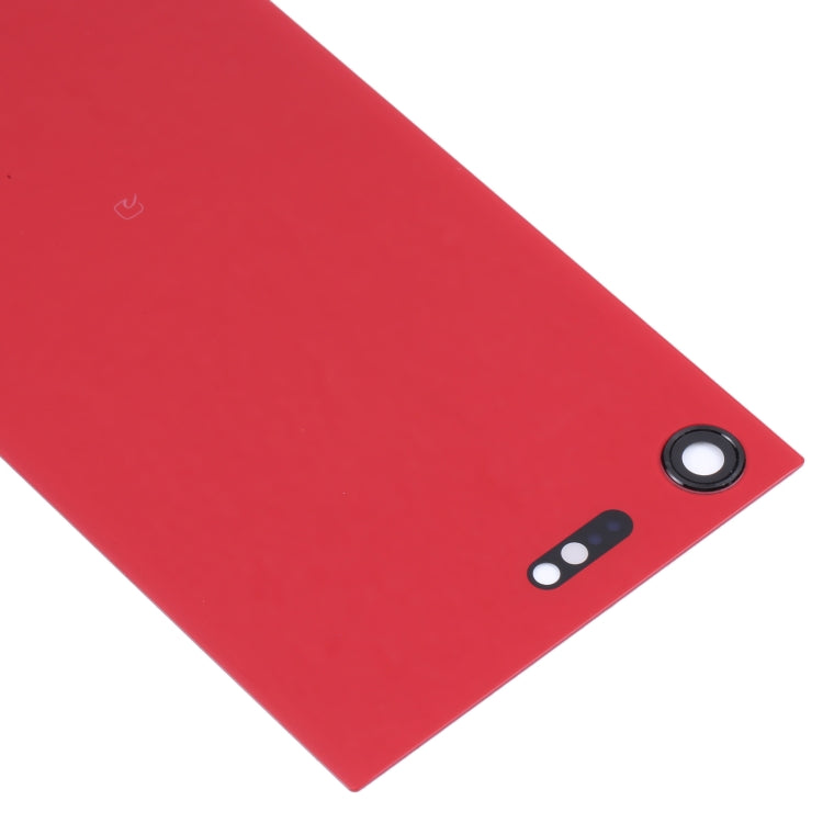 Original Battery Back Cover with Camera Lens for Sony Xperia XZ Premium(Red) - Back Cover by buy2fix | Online Shopping UK | buy2fix