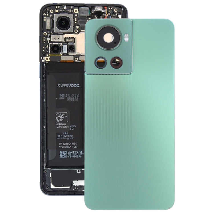 Battery Back Cover for OnePlus Ace PGKM10(Green) - Repair & Spare Parts by buy2fix | Online Shopping UK | buy2fix