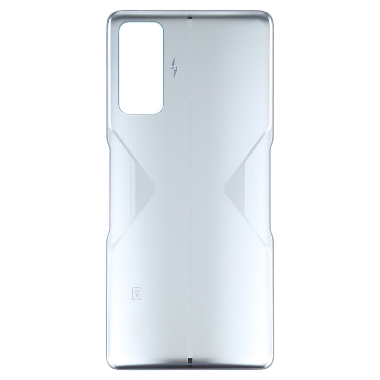 For Xiaomi Poco F4 GT Original Battery Back Cover(Silver) - Repair & Spare Parts by buy2fix | Online Shopping UK | buy2fix