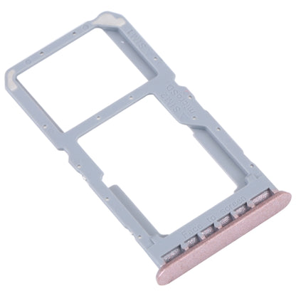 For OPPO A96 China SIM Card Tray + SIM / Micro SD Card Tray (Pink) - Card Socket by buy2fix | Online Shopping UK | buy2fix