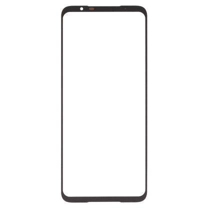 For Asus ROG Phone 5 Pro ZS673KS Front Screen Outer Glass Lens with OCA Optically Clear Adhesive (Black) - Repair & Spare Parts by buy2fix | Online Shopping UK | buy2fix