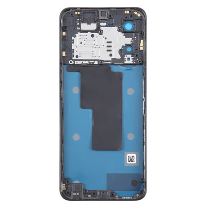 For OPPO A58 Original Battery Back Cover with Middle Frame(Black) - Back Cover by buy2fix | Online Shopping UK | buy2fix