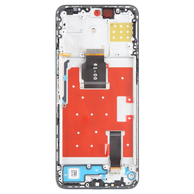 For Honor 90 Lite Original LCD Screen Digitizer Full Assembly with Frame (Silver) - LCD Screen by buy2fix | Online Shopping UK | buy2fix