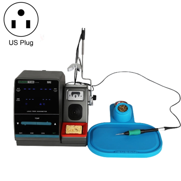 SUGON T36 110V 120W Nano Electric Soldering Station with Handle, US Plug - Electric Soldering Iron by SUGON | Online Shopping UK | buy2fix