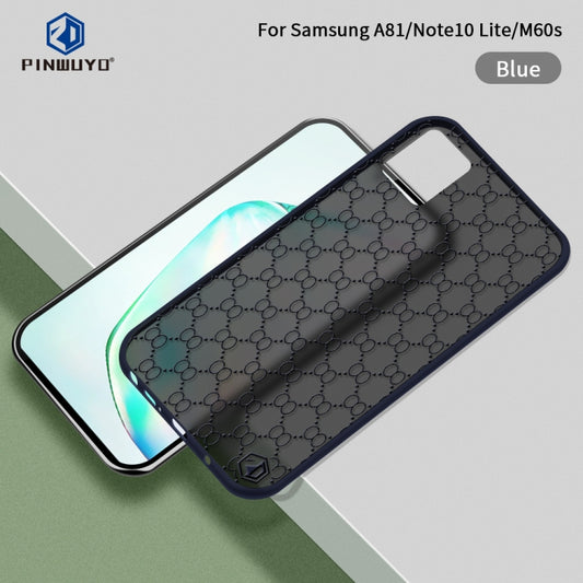 For Samsung Galaxy A81/Note10 Lite PINWUYO Series 2 Generation PC + TPU Waterproof and Anti-drop All-inclusive Protective Case(Blue) - Galaxy Phone Cases by PINWUYO | Online Shopping UK | buy2fix