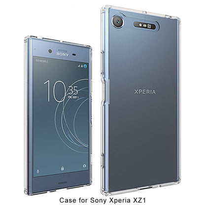 Scratchproof TPU + Acrylic Protective Case for Sony Xperia XZ1(Black) - Mobile Accessories by buy2fix | Online Shopping UK | buy2fix