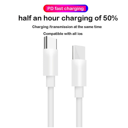 2 in 1 PD3.0 30W USB-C / Type-C Travel Charger with Detachable Foot + PD3.0 3A USB-C / Type-C to USB-C / Type-C Fast Charge Data Cable Set, Cable Length: 1m, US Plug - Mobile Accessories by buy2fix | Online Shopping UK | buy2fix