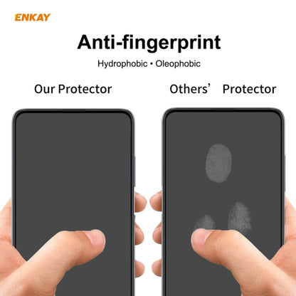 For Nokia 3.4 2 PCS ENKAY Hat-Prince Full Glue 0.26mm 9H 2.5D Tempered Glass Full Coverage Film - Nokia Tempered Glass by ENKAY | Online Shopping UK | buy2fix