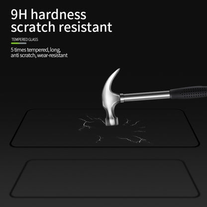 For OPPO Reno5 PINWUYO 9H 2.5D Full Screen Tempered Glass Film(Black) - OPPO Tempered Glass by PINWUYO | Online Shopping UK | buy2fix