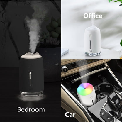 Snow Mountain Simple Mini Home Silent Bedroom Student Dormitory Office Portable USB Wireless Persistent Air Humidifier(green) - Home & Garden by buy2fix | Online Shopping UK | buy2fix