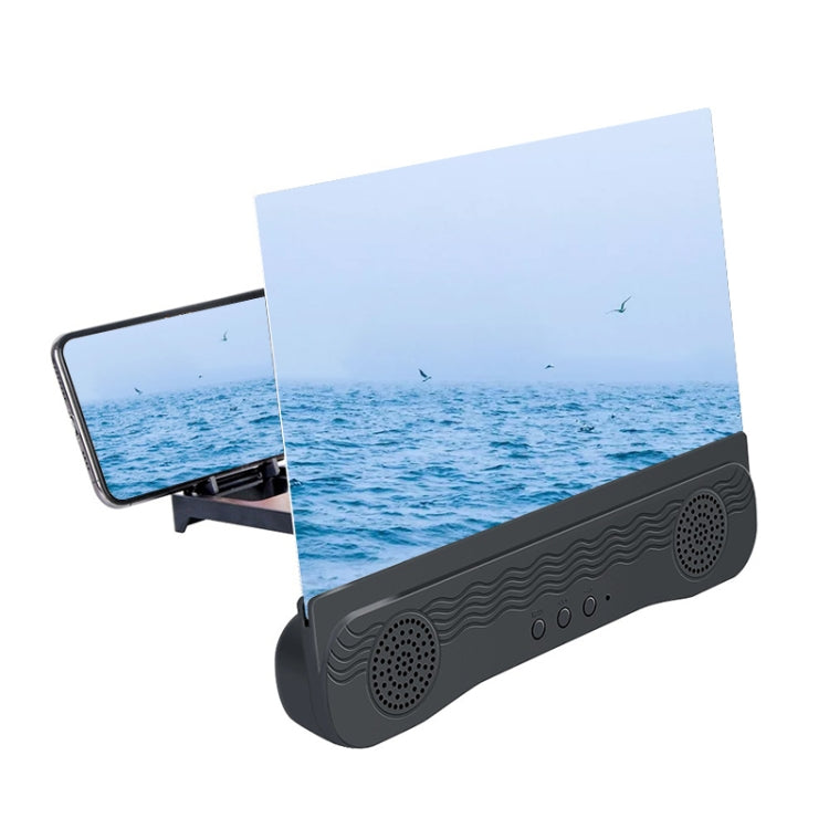 K9 Anti-Ultraviolet Bluetooth Speaker 14 Inch HD Mobile Phone Screen Amplifier Holder Emergency Power Supply - Screen Magnifier by buy2fix | Online Shopping UK | buy2fix