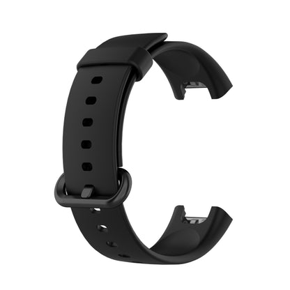 For Xiaomi Watch Mi Watch Lite / Redmi Watch Silicone Sports Watch Band(black) - Smart Wear by buy2fix | Online Shopping UK | buy2fix