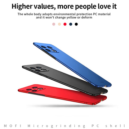 For OnePlus 10 Pro MOFI Frosted PC Ultra-thin Hard Phone Case(Red) - OnePlus Cases by MOFI | Online Shopping UK | buy2fix